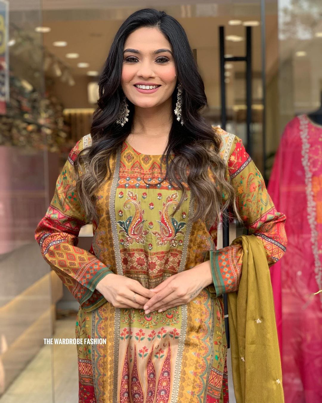 Keshav Heavy Silk Digital Printed Kurti With Bottom Dupatta Wholesale Market In Surat
